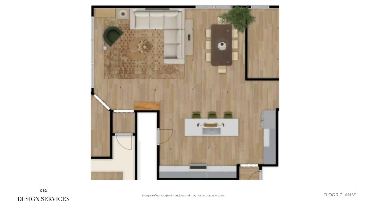 Floor plan version 1