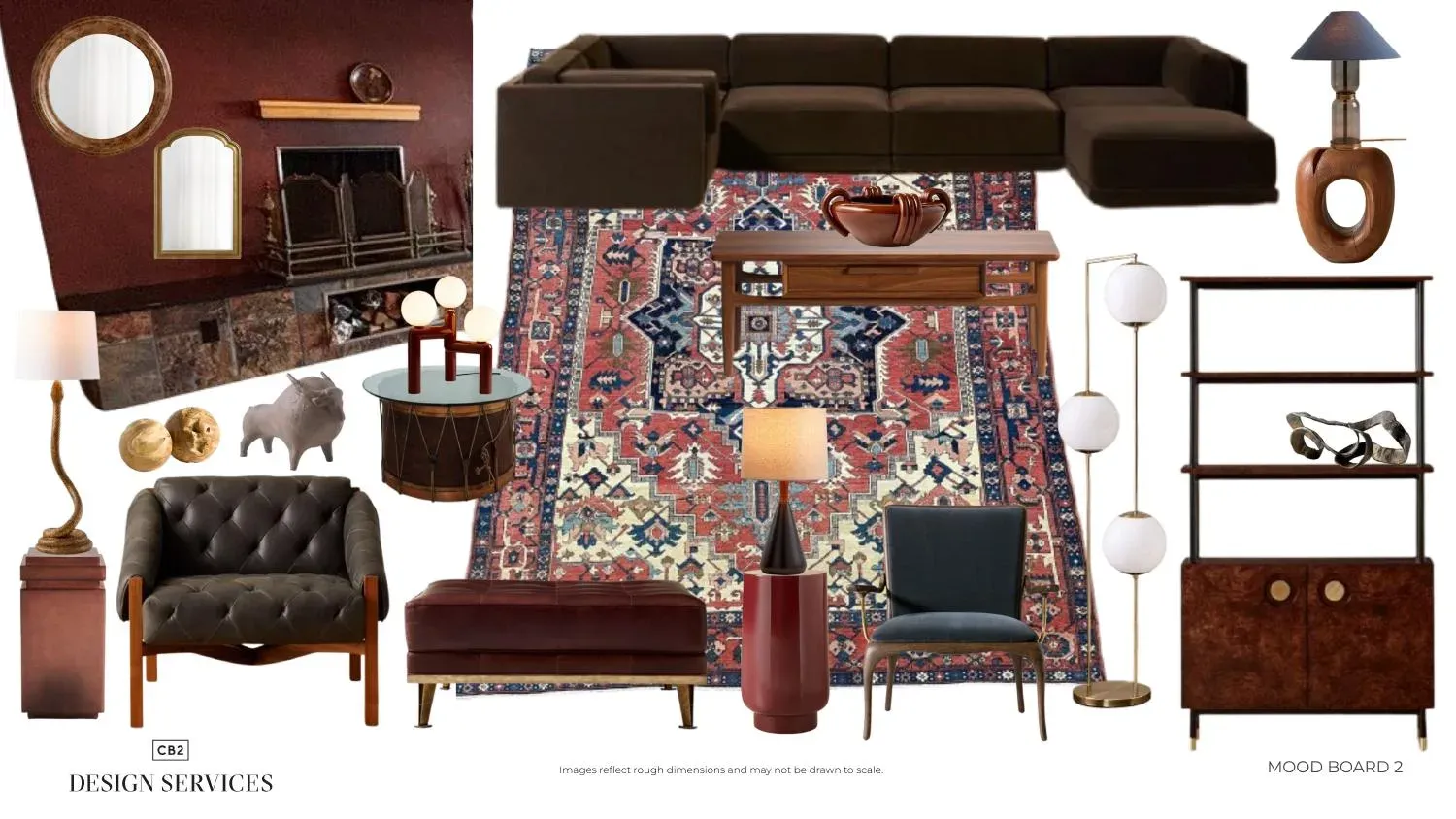 Mood board 2 — alternate moody direction