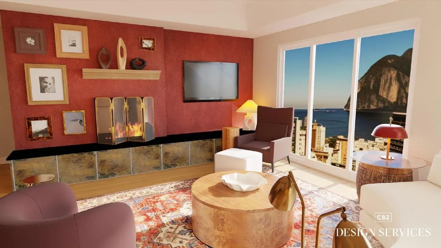 Antiques x modern living room — V1 (Sonora) detail